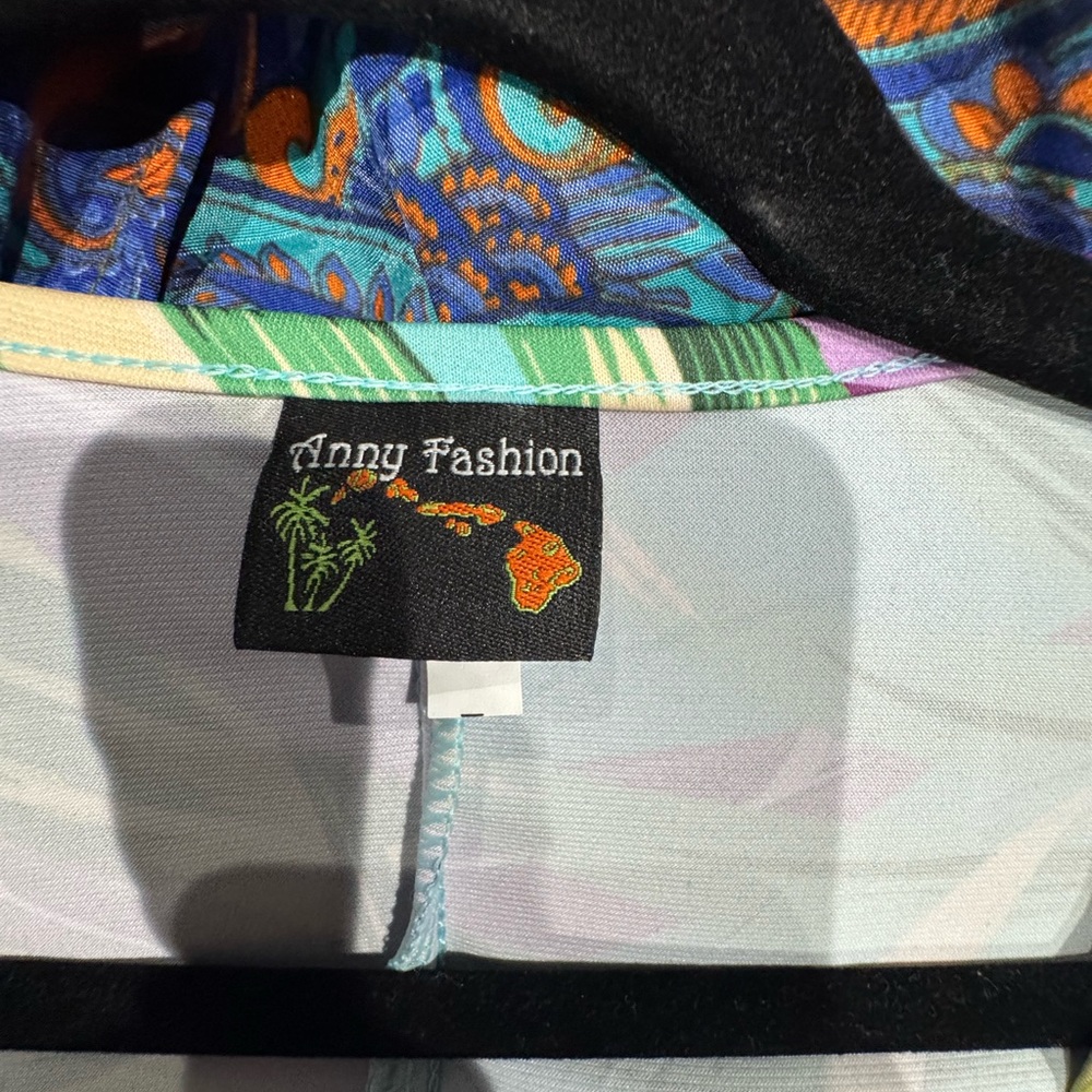 Tropical Floral Print Dress - Picture 4 of 4